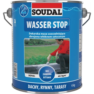 Soudal Wasser stop tetőjavító máz 4kg